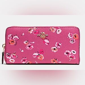 Limited Edition Coach Accordion Zip Wallet